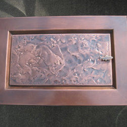 copper with texture and patina - Products