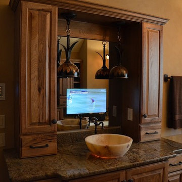 Bathroom Ideas-Mirror TV