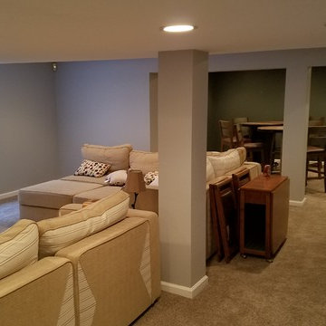 FINISHED BASEMENT: DENKE RESIDENCE