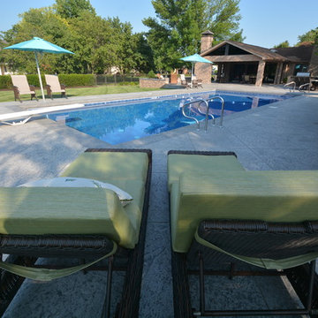 In Ground Vinyl Liner Swimming Pool Installations