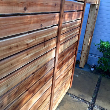Downtown SLO Deck and Privacy Screen