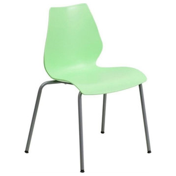 Scranton & Co Stacking Chair in Green