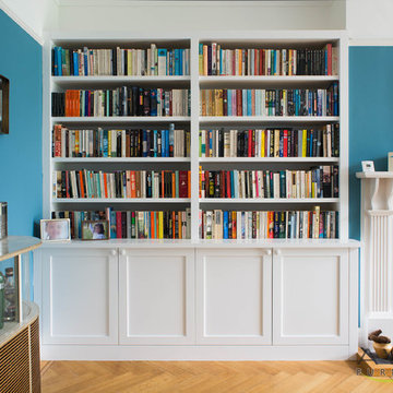 Modern - Classic Alcove storage