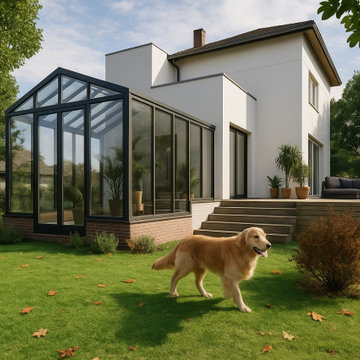 Der Wintergarten als lichtdurchfluteter Rückzugsort