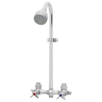Commander Exposed Shower with Single Function 2.0 GPM Shower Head