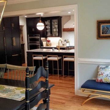 Rustic Black and Gold