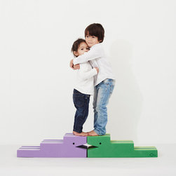 bObles Crocodile - Kids Step Stools And Stools