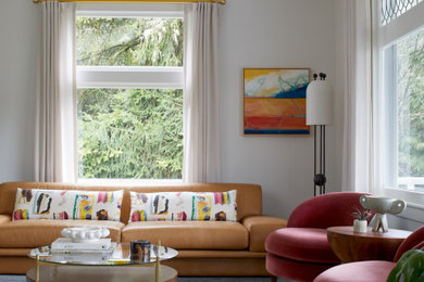 Inspiration for an eclectic home design in Portland.