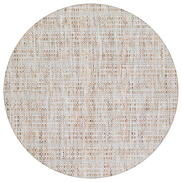 Dalyn Nepal NL100 Taupe 4' x 4' Round Rug