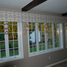 Family room window treatment