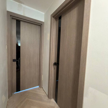 Planum 0040 Grey Oak and Basic 3001 Oak Franko