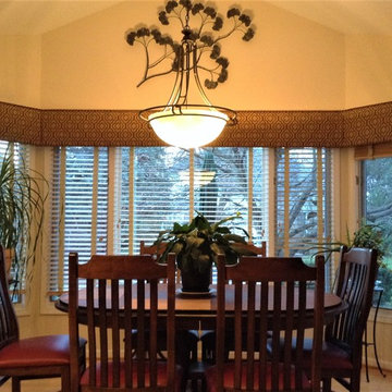 Blinds and Cornice Board
