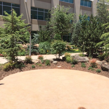 Paycom headquarters park area