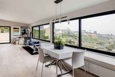 Inspiration for a contemporary home design remodel in Orange County