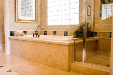 Bathroom - modern bathroom idea in Cincinnati