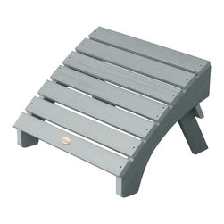 Highwood USA - Highwood USA Folding Adirondack Ottoman - Outdoor Footstools And Ottomans