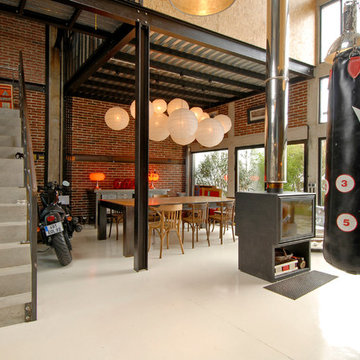 Maison Loft Transformation d'une usine en loft