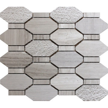 Pacific Rim Wooden Gray Tile
