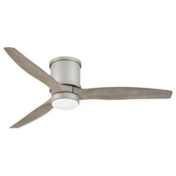 52 Inch 3-Blade Ceiling Fan Light Kit-Brushed Nickel Finish - Ceiling Fans