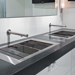 Bathroom Lavs in a flush-mount installation - Bathroom Vanities And Sink Consoles