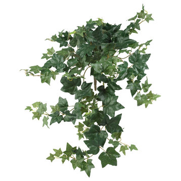 32" Puff Ivy Hanging Artificial Plant, Set of 3