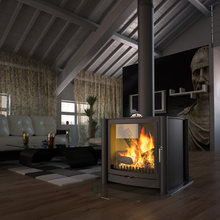 wood stove