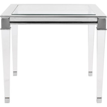 Charleston End Table - Silver