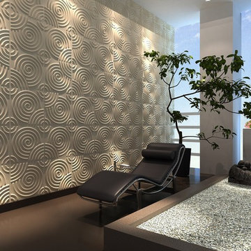 Eco-friendly 3D Wall Panels - Ripple Design 3m2