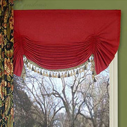 Priority Home & Design - Shirred London Valance - Select From 500+ Fabrics - Valances