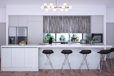 3D visual of a Kitchen design