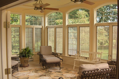 Sunroom - modern sunroom idea in Other