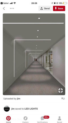 led strip without false ceiling