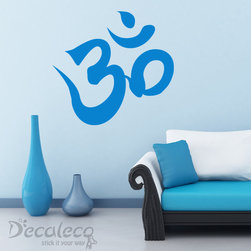 Om vinyl wall decal (meditation) - Wall Decals