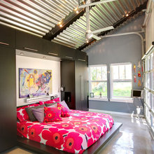 Garage Door in Bedroom