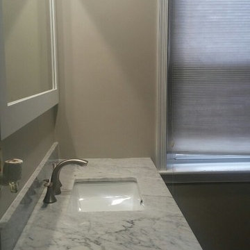 White Bathroom Subway tile