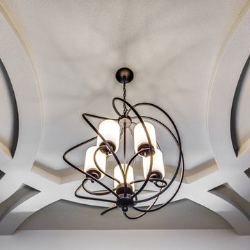 Foyer/entry ceiling treatment