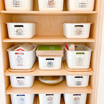 Children’s toy and playroom organization