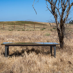 Blue Water Resin Dining Table - Dining Tables