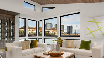 Luxury Modern Bellevue Home with Green Accents