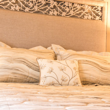 Bed and Headboard Close Up