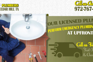 Plumbers Cedar Hill TX