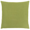 18"x18" Patterned Pillow, Lime Green, Single Pillow