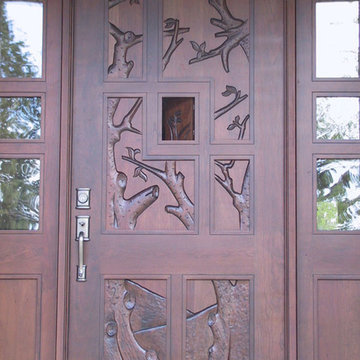 Safari Exterior Wood Door