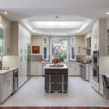 Sophisticated kitchen and great room