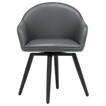 Dome Swivel Accent Chair with Arms