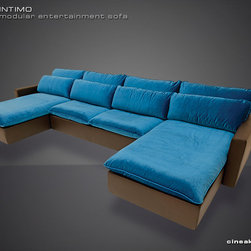 CINEAK Intimo Modular Entertainment Sofa - Sectional Sofas