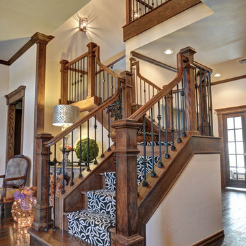 New Staircase leading to Converted Attic