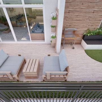 Woods and Greens for Mr Amith's Villa