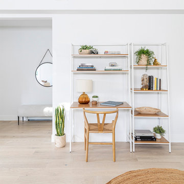 Prince Desk - White Frame