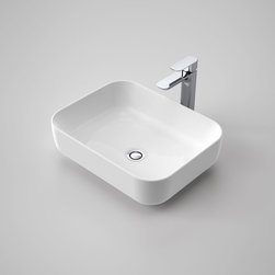 Caroma Artisan Above Counter Basin - Rectangle 490mm - Bathroom Basins